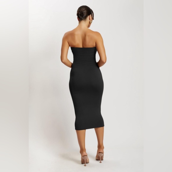 Meshki Cassidy black bodycon strapless dress - Picture 2 of 2